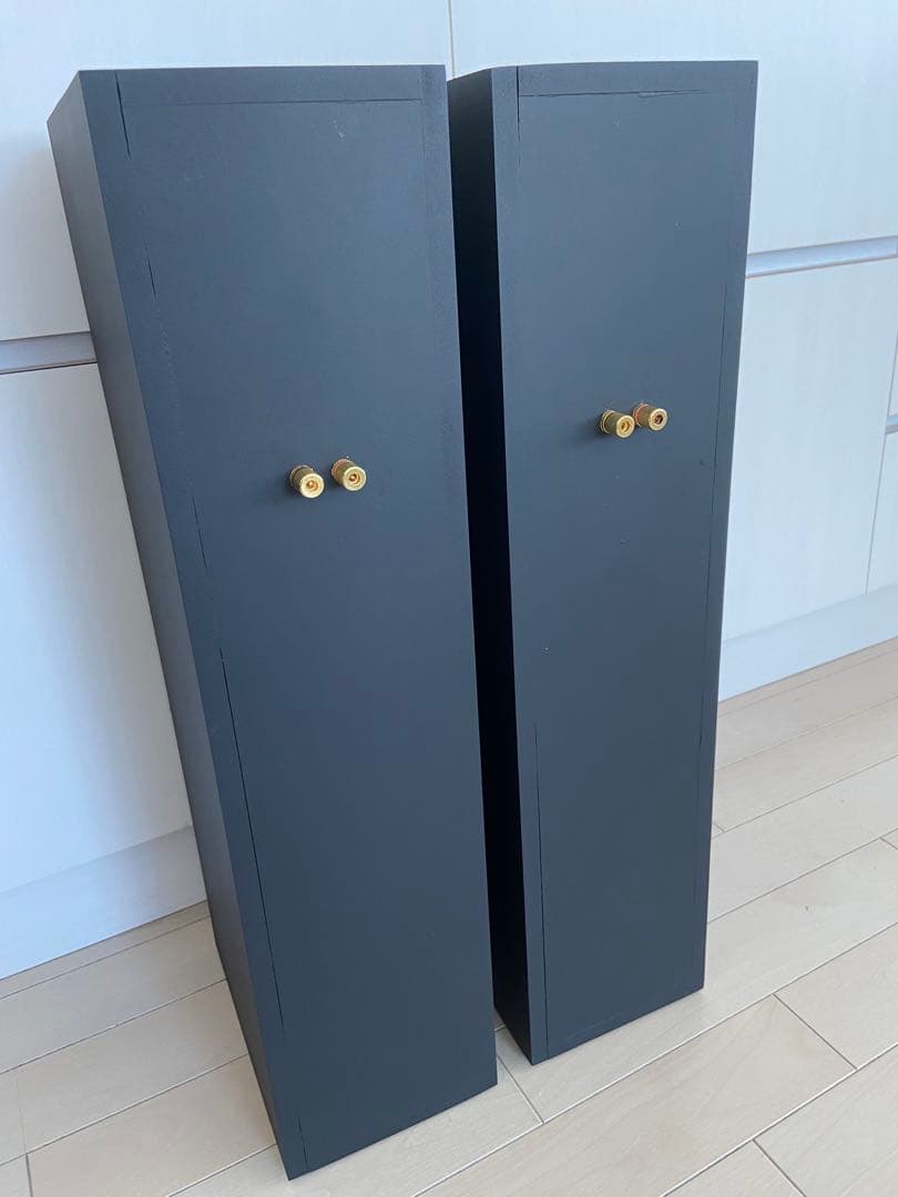 フォステクスフルレンジ2発使いバックロードホーン自作スピーカー