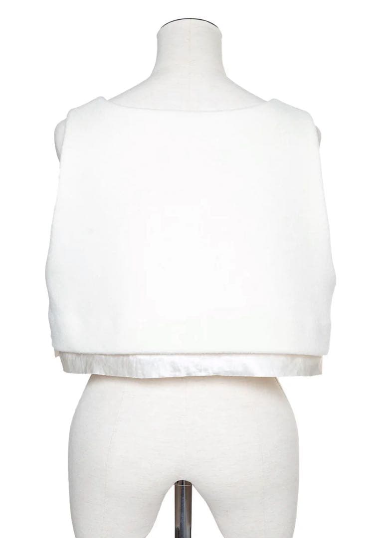 chieko+ lamb wool bistier ホワイト 36