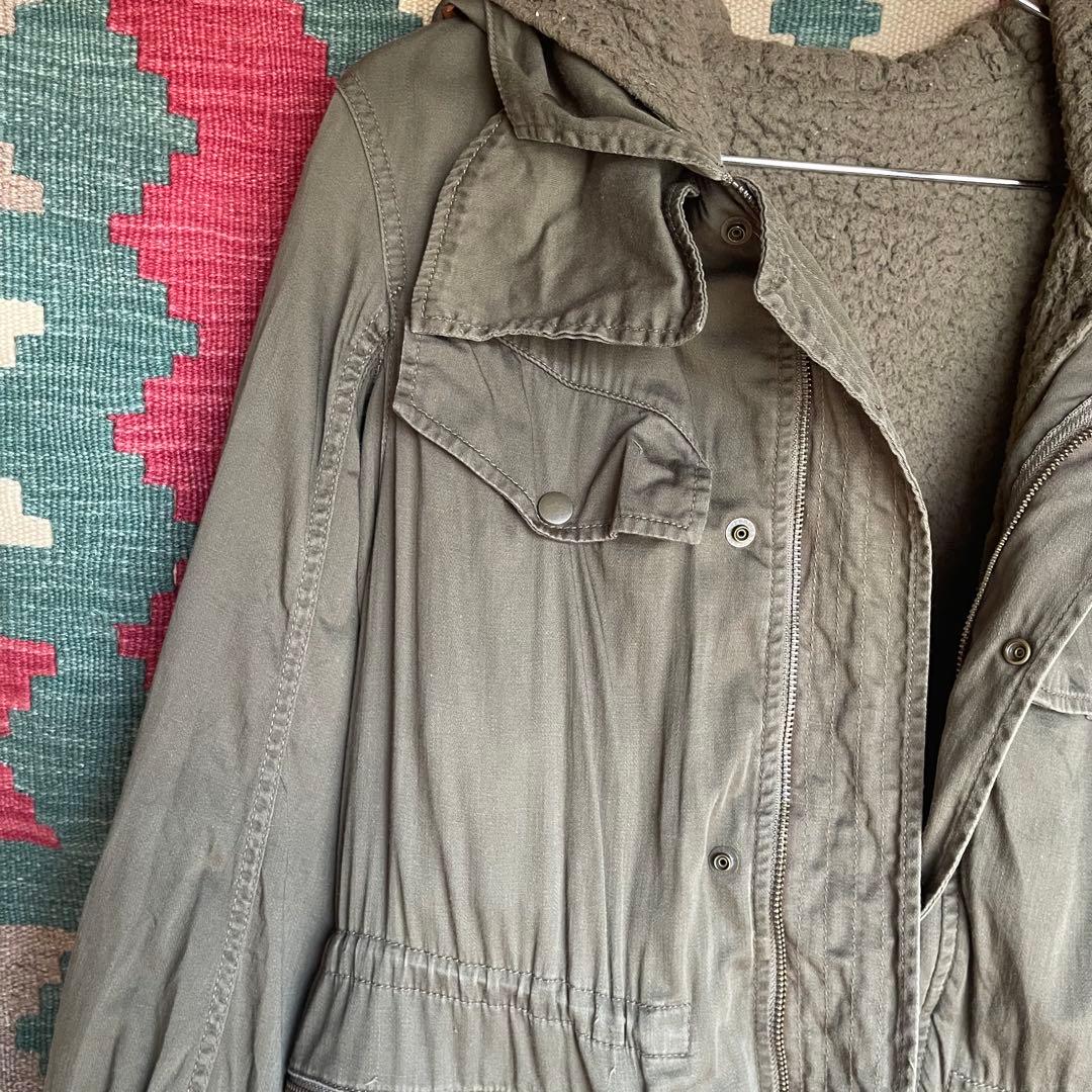 L.G.B. ルグランブルー　パイロットコート ミリタリー　ライナー取り外し