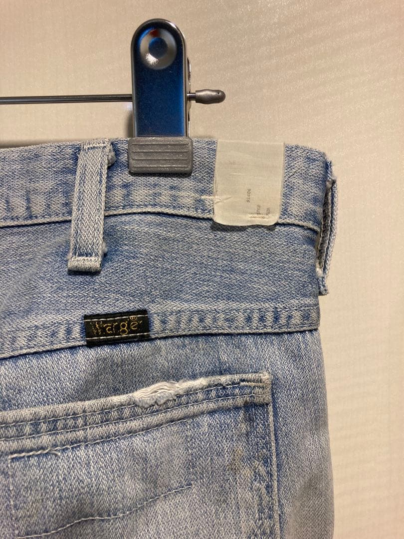 【wrangler×n.hoolywood】 落書き　デニム