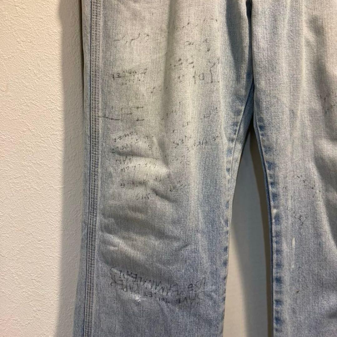 【wrangler×n.hoolywood】 落書き　デニム