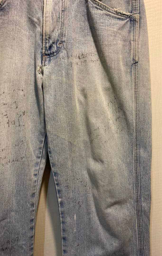 【wrangler×n.hoolywood】 落書き　デニム