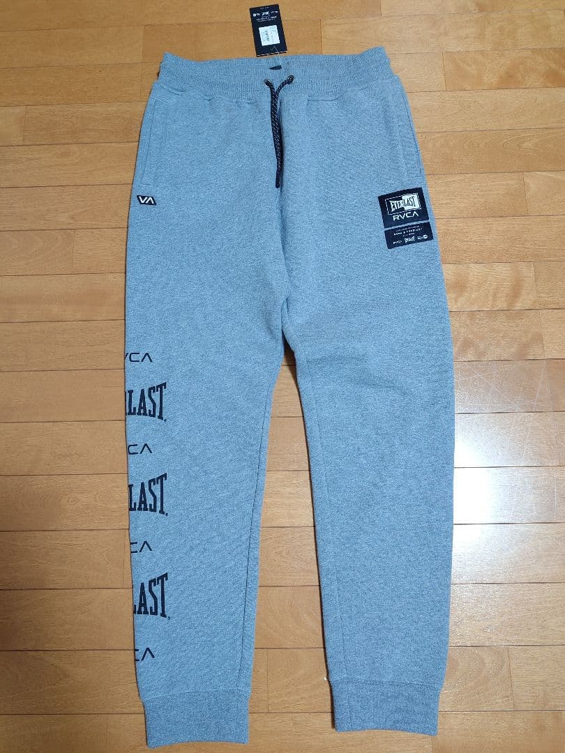 RVCA ×EVERLAST　フーディセットアップ　グレー