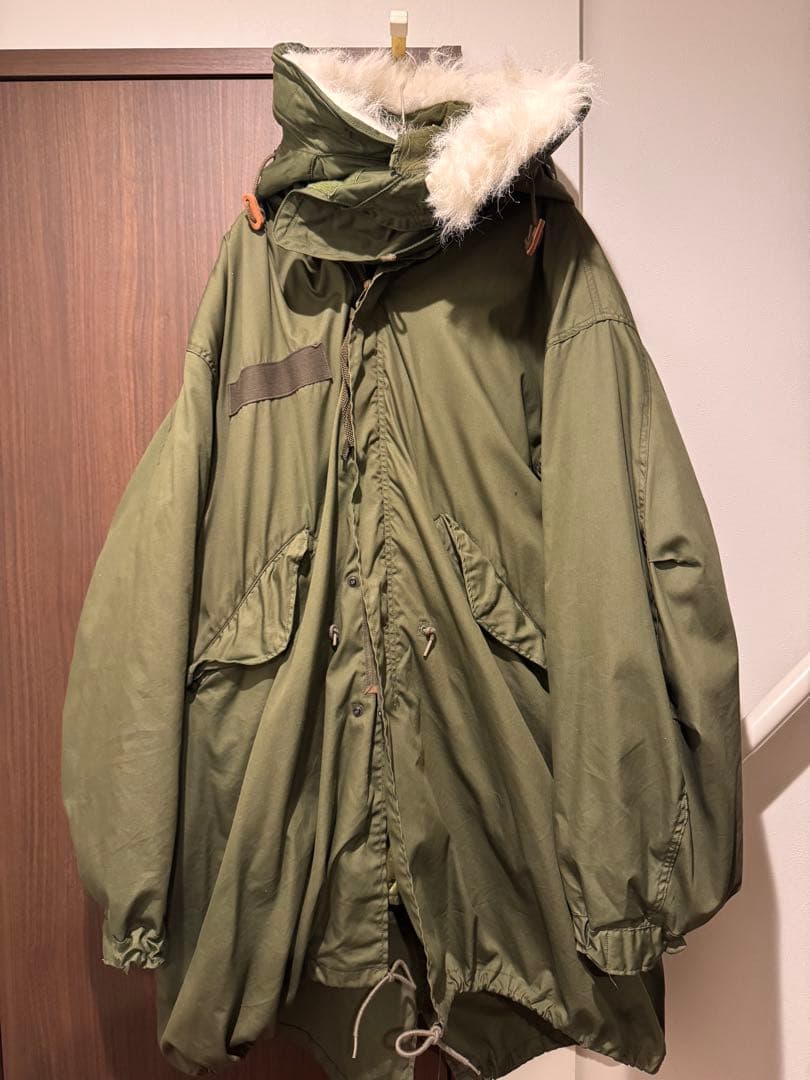 【美品】米軍実物M65フィッシュテールパーカー　フルセット