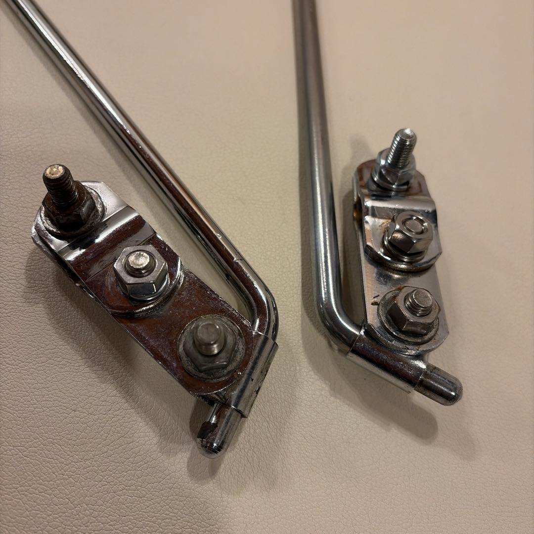 2本セットVespaミラーバーlambretta