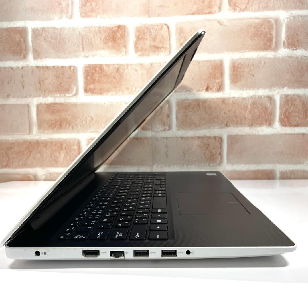 ★希少PC★ホワイト 第10世代Corei7 SSD512GB DELL QQ3