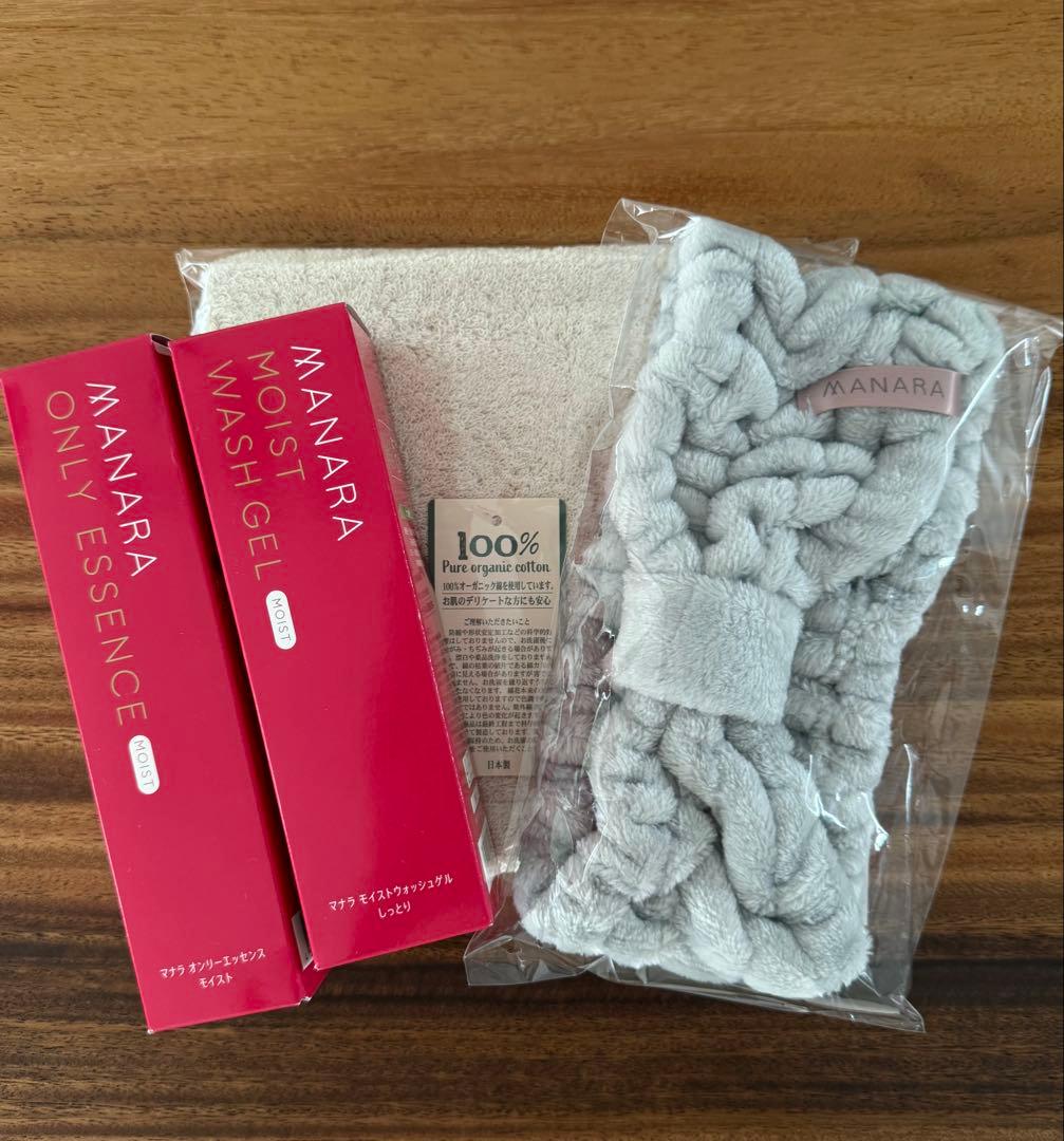 MANARA オンリーエッセンスモイスト／ウォッシュジェル セットおまけ付き！