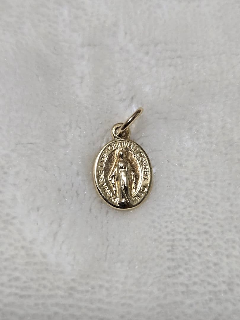 DEVAS　18K 聖母マリア メダイ ペンダントトップ