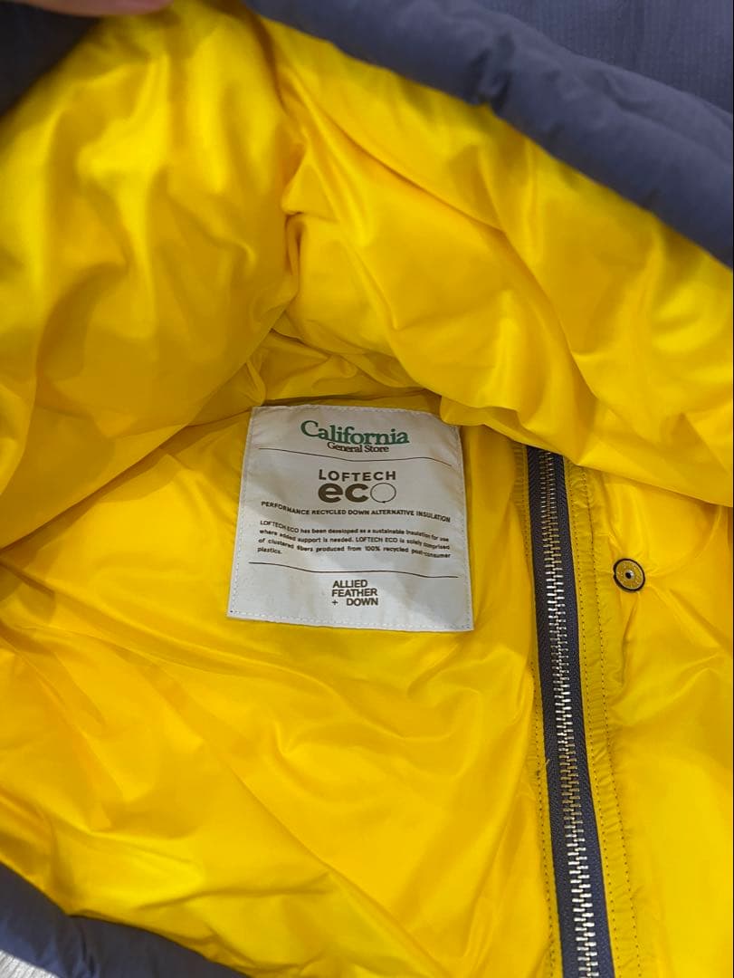 カリフォルニアジェネラルストア CGS. ネイビー ダウンベスト