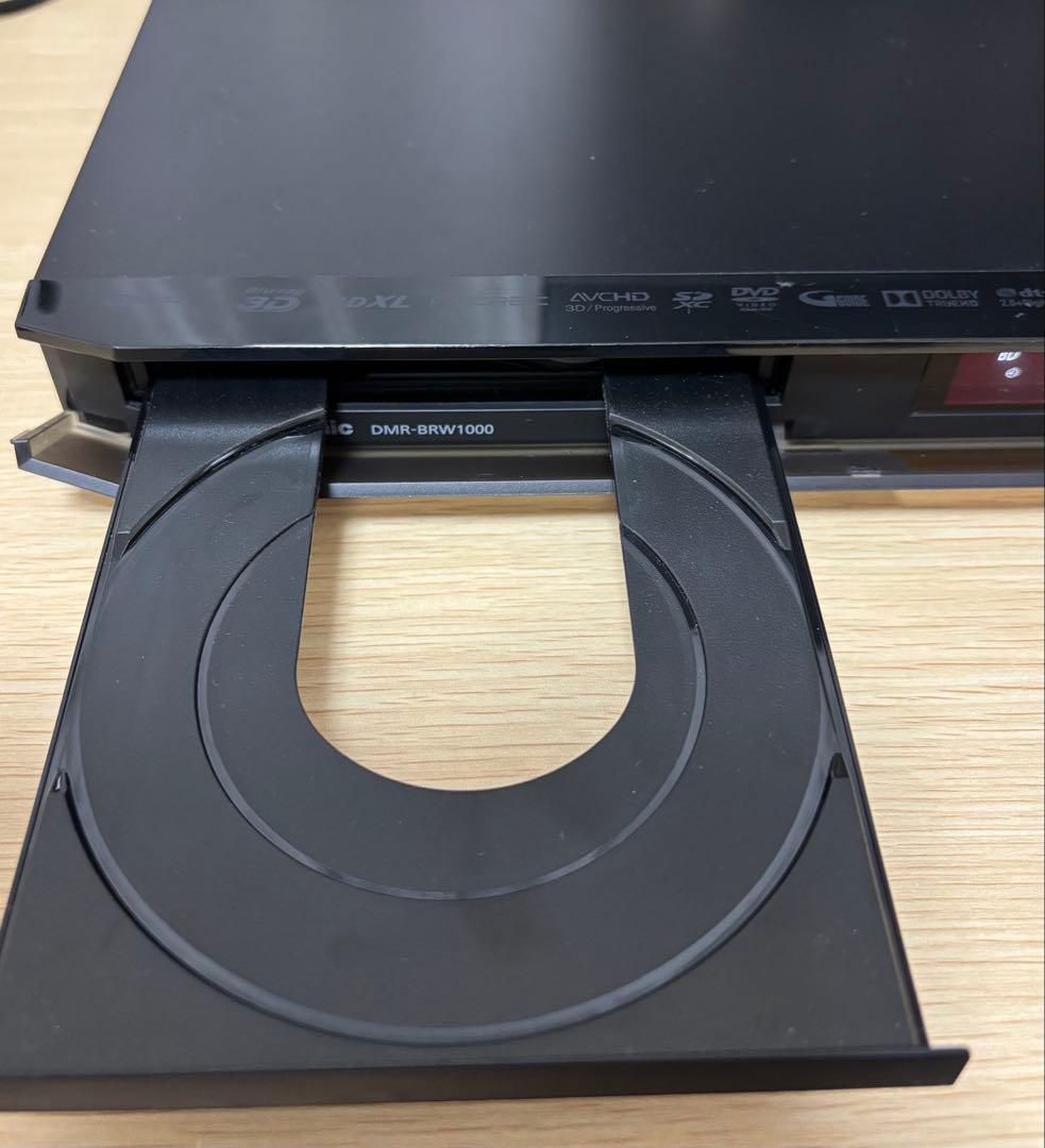 中古品　パナソニック ブルーレイレコーダー　DMR-BRW1000