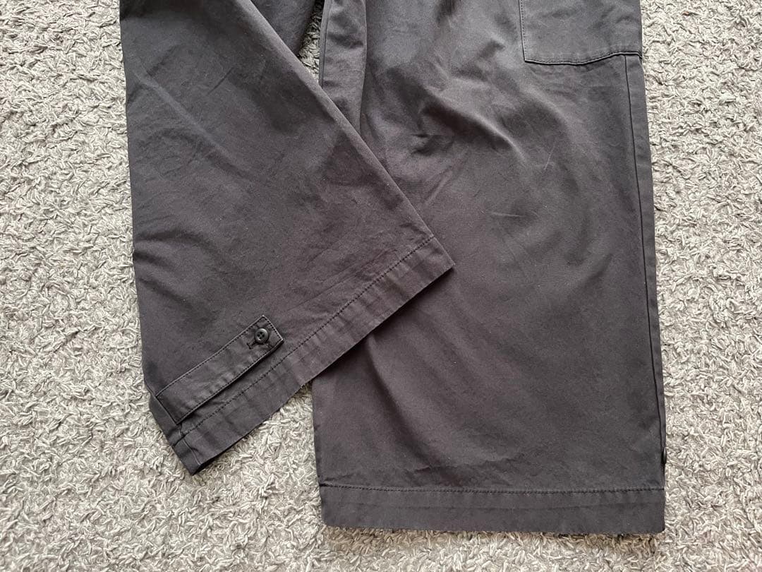 【完売品】かぐれ　ユーティリティイージーパンツ　2025春夏　ブラック