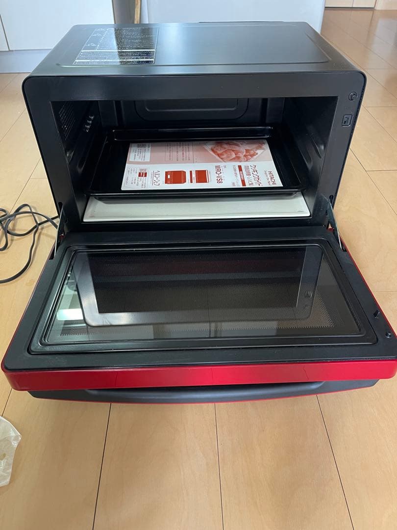 日立 加熱水蒸気オーブンレンジ ヘルシーシェフ MRO-VS8(R)