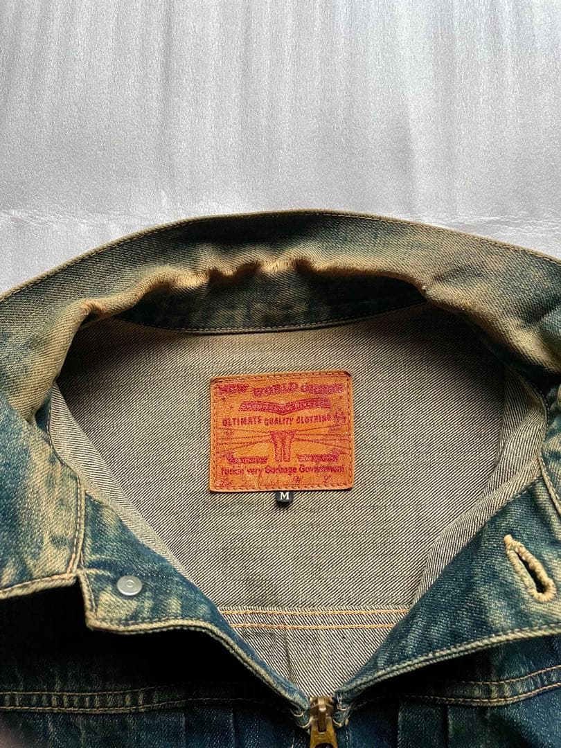 ニューワールドオーダーNEW WORLD ORDER デニムジャケット Ｇジャン