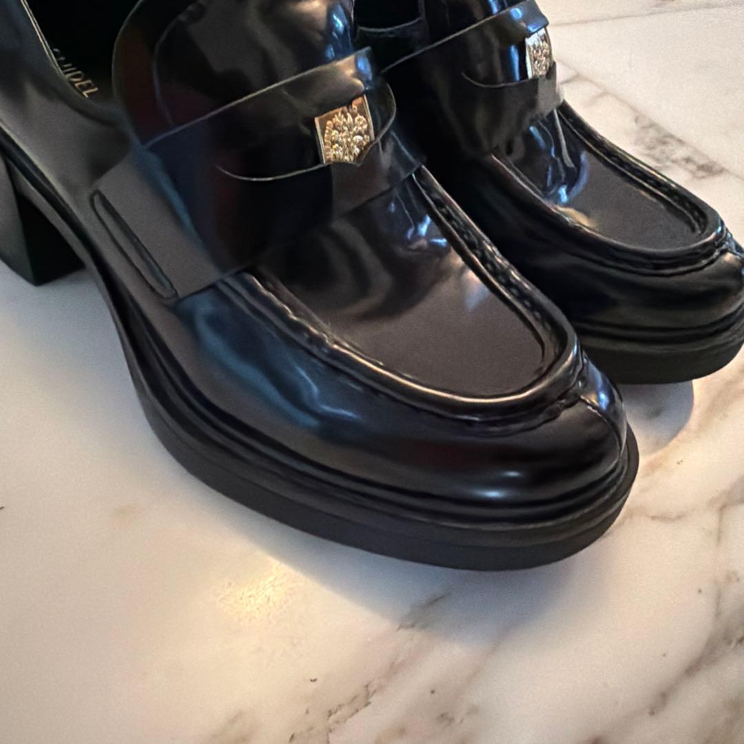 snidel♡ ヒール ローファー M size 美品