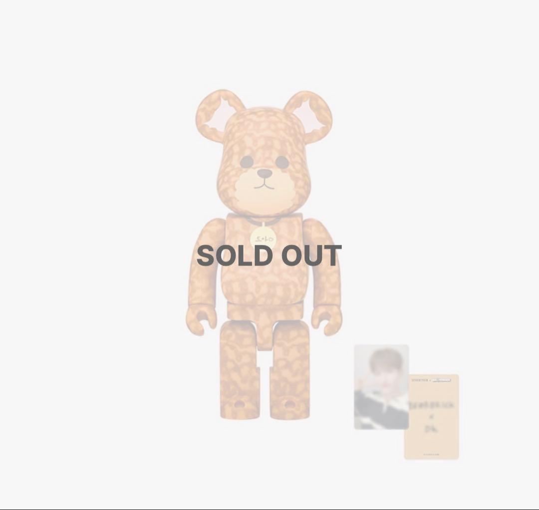 SEVENTEEN ドギョム BE@RBRICK 400% トレカのみ