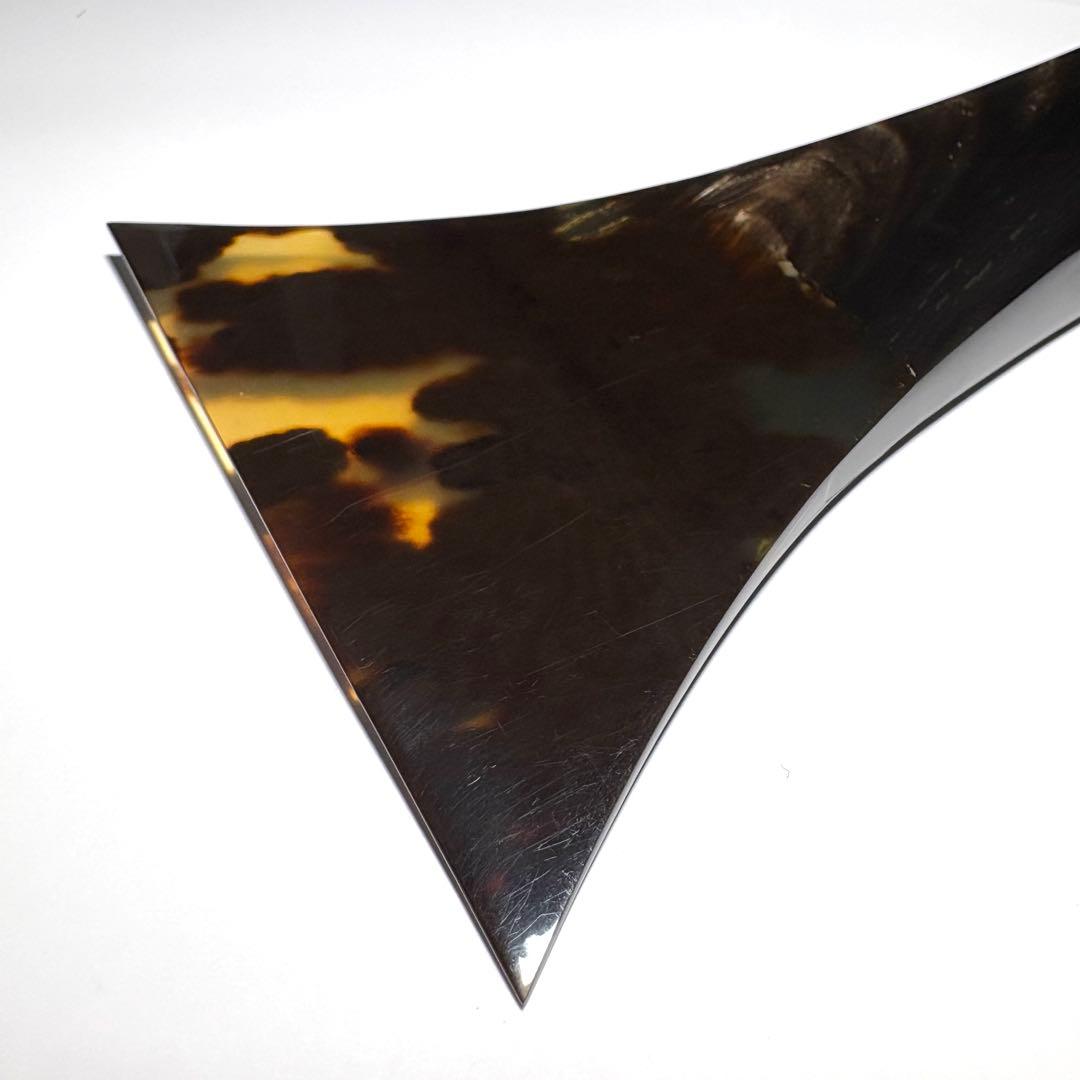 n*n様 本鼈甲 三味線撥 撥先約89mm 全長180mm 重量118g 高級天