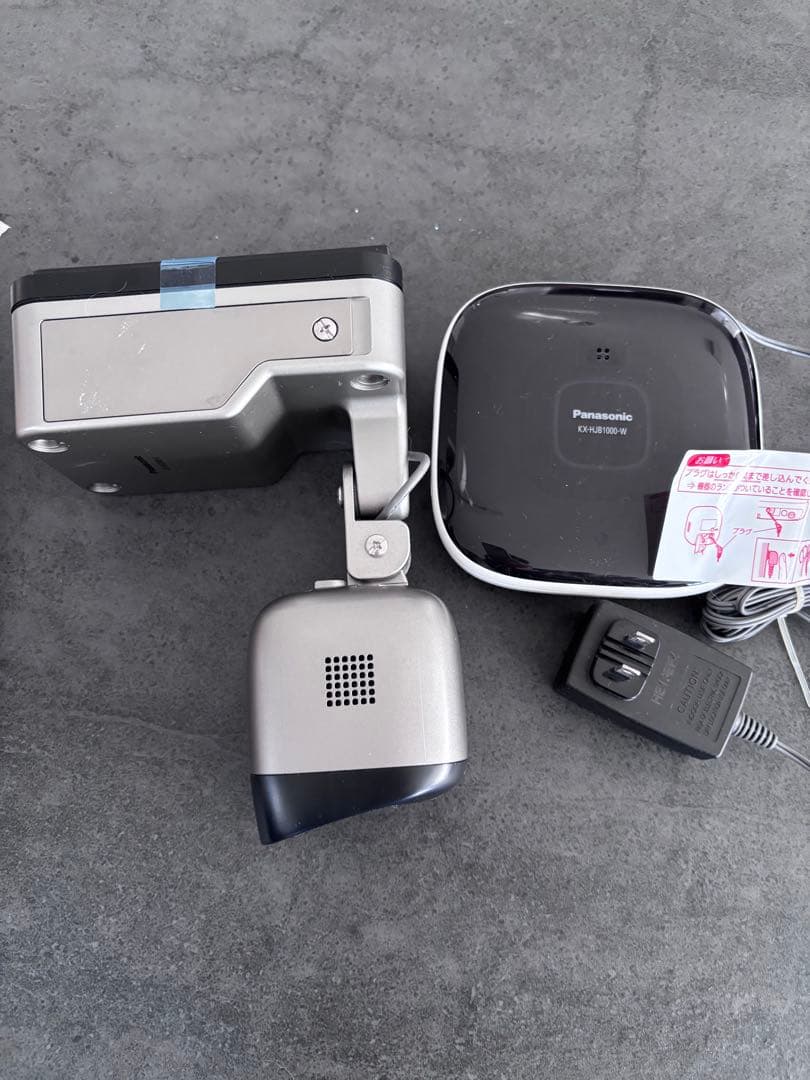 Panasonic KX-HC300SK 防犯カメラ本体とホームユニット