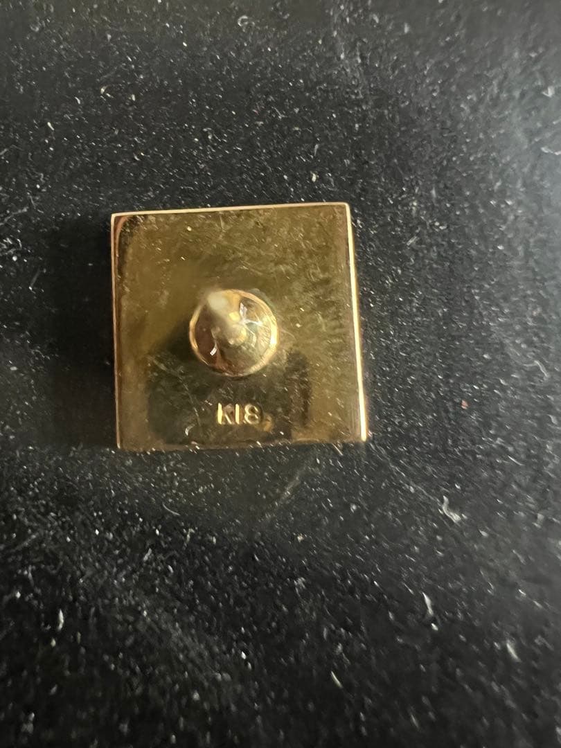 k18タイタック 重さ1.07g 中古品