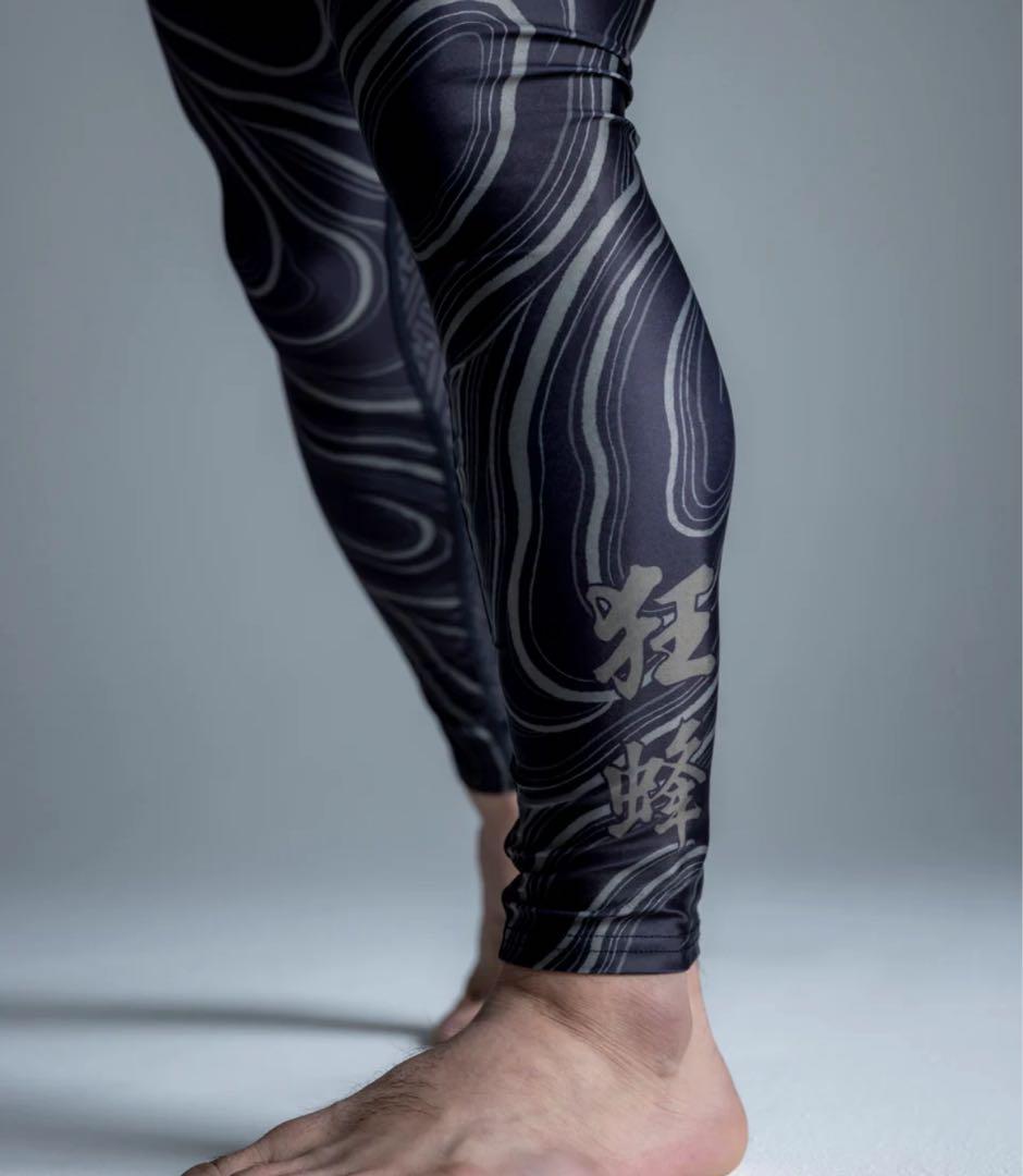 【美品】RVCA×KRAZY BEE×GAKKIN ルーカ インナーレギンス M