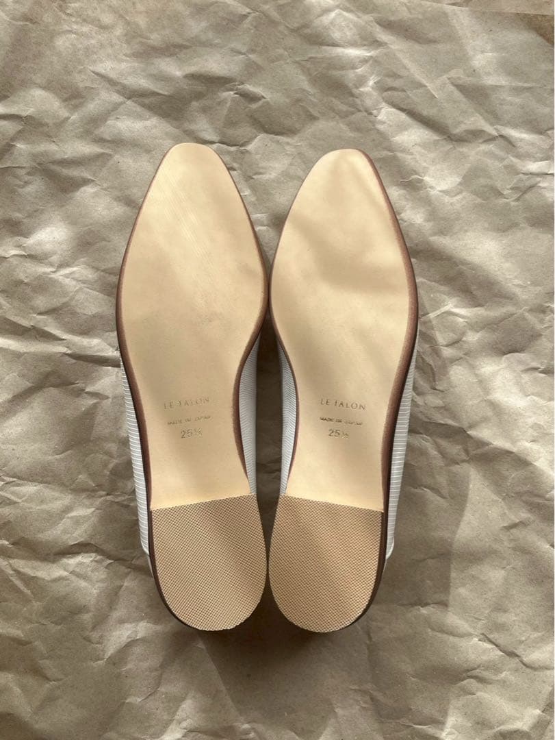 LE TALON スクエアステッチソフトローファー　インソール付き