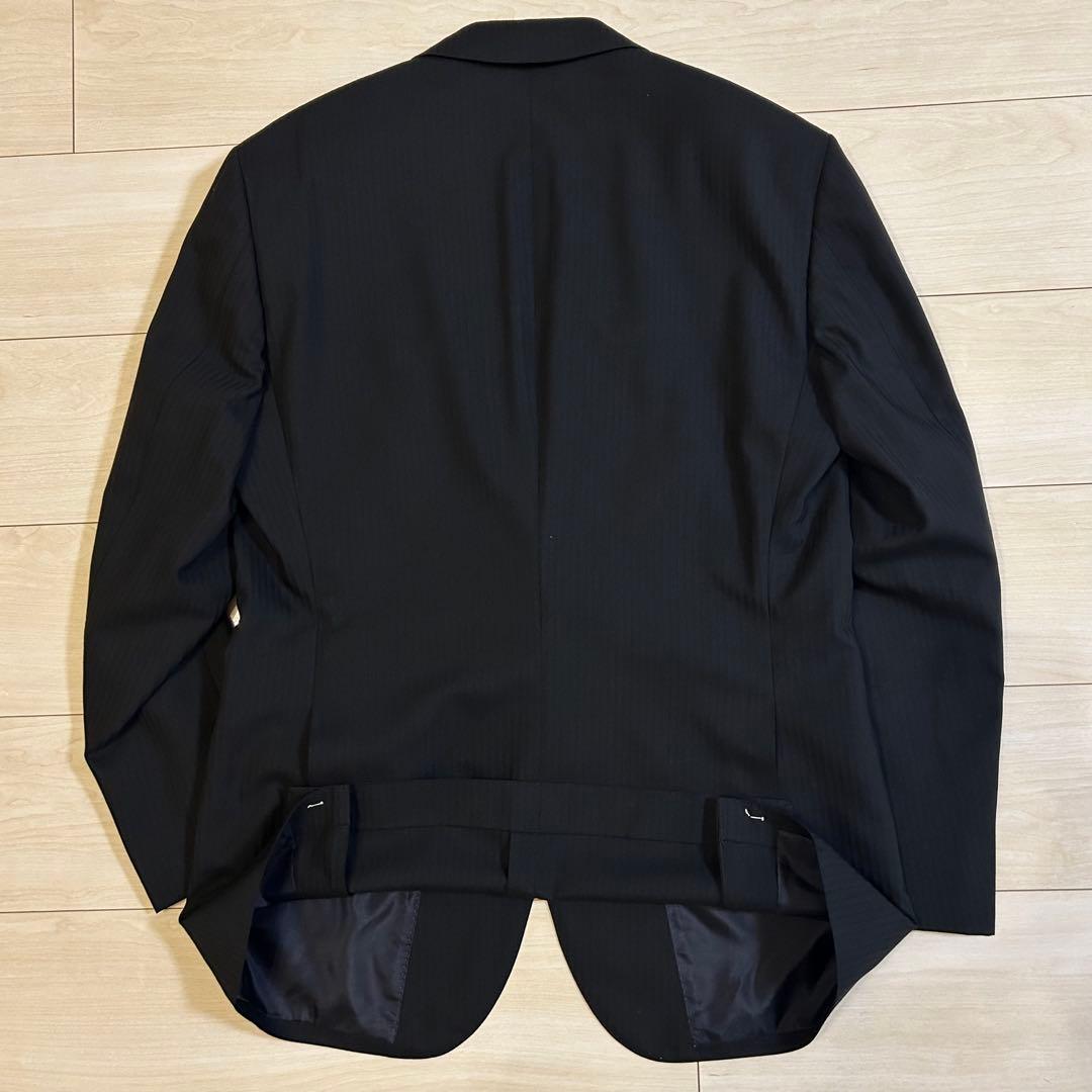 【新品】LONNER MAF NIKKE スーツ スーパー120s 黒 46C