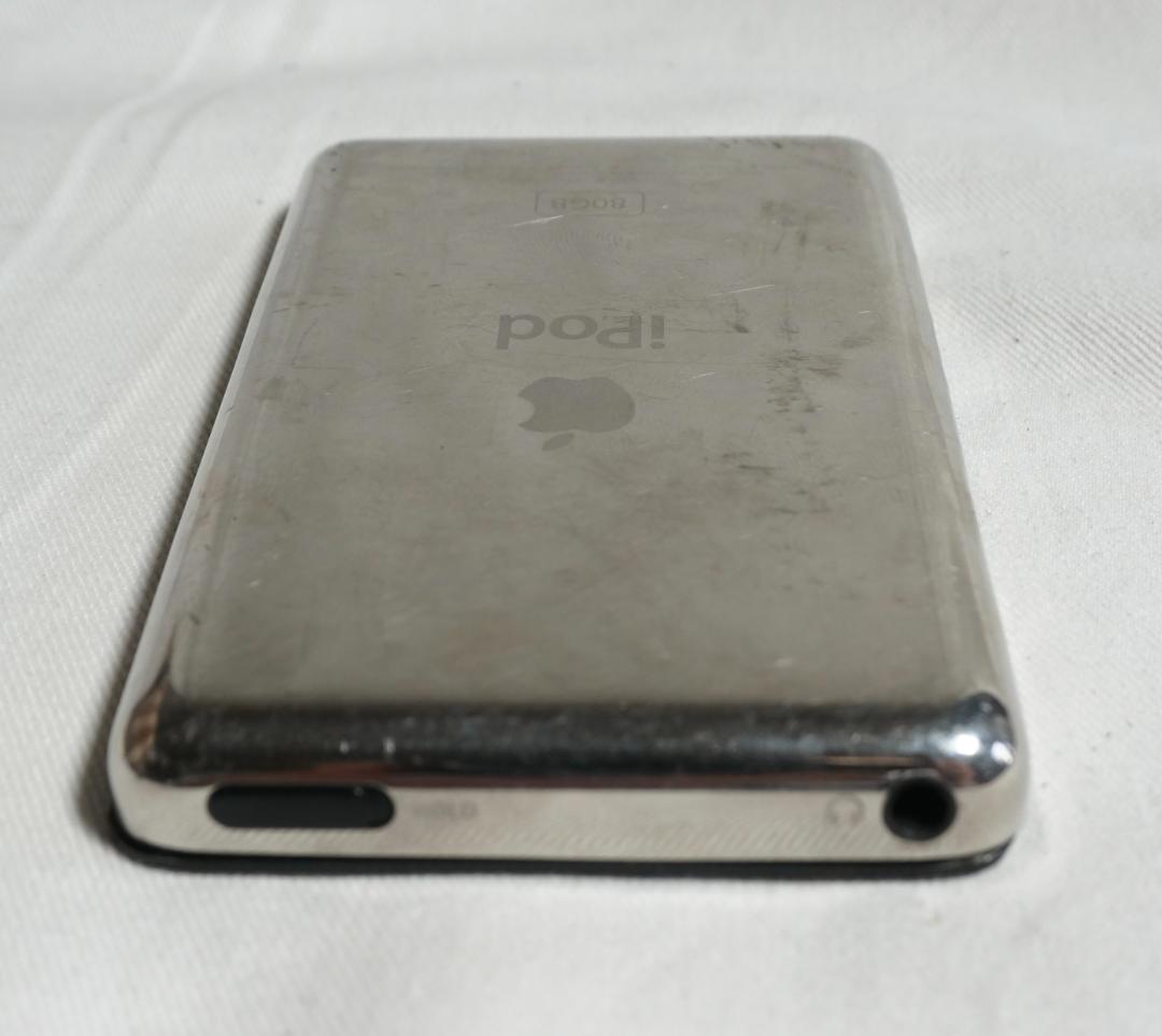 ipod classic 128GB HDD＆バッテリー交換液晶不良dock付き