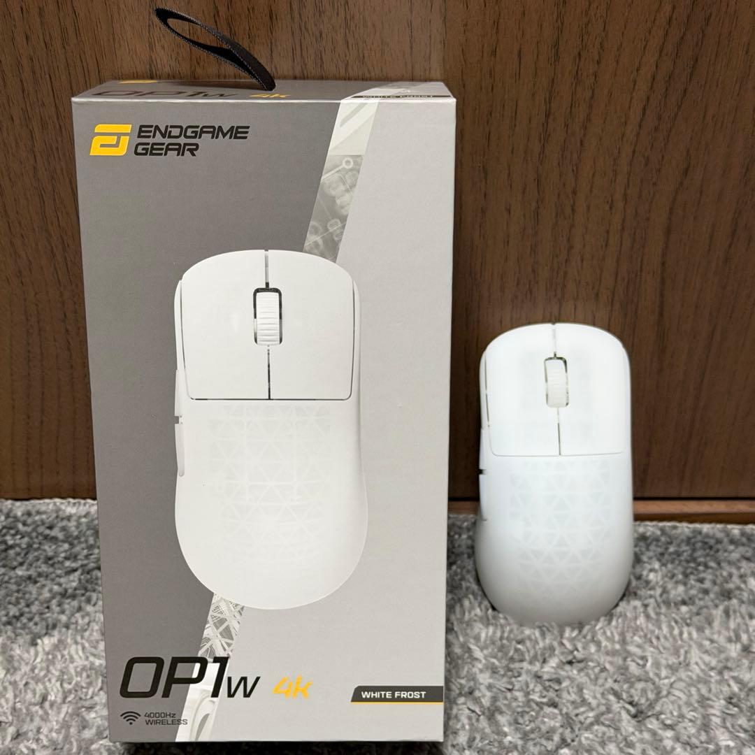 【美品】Endgame Gear OP1w 4K ホワイトフロスト