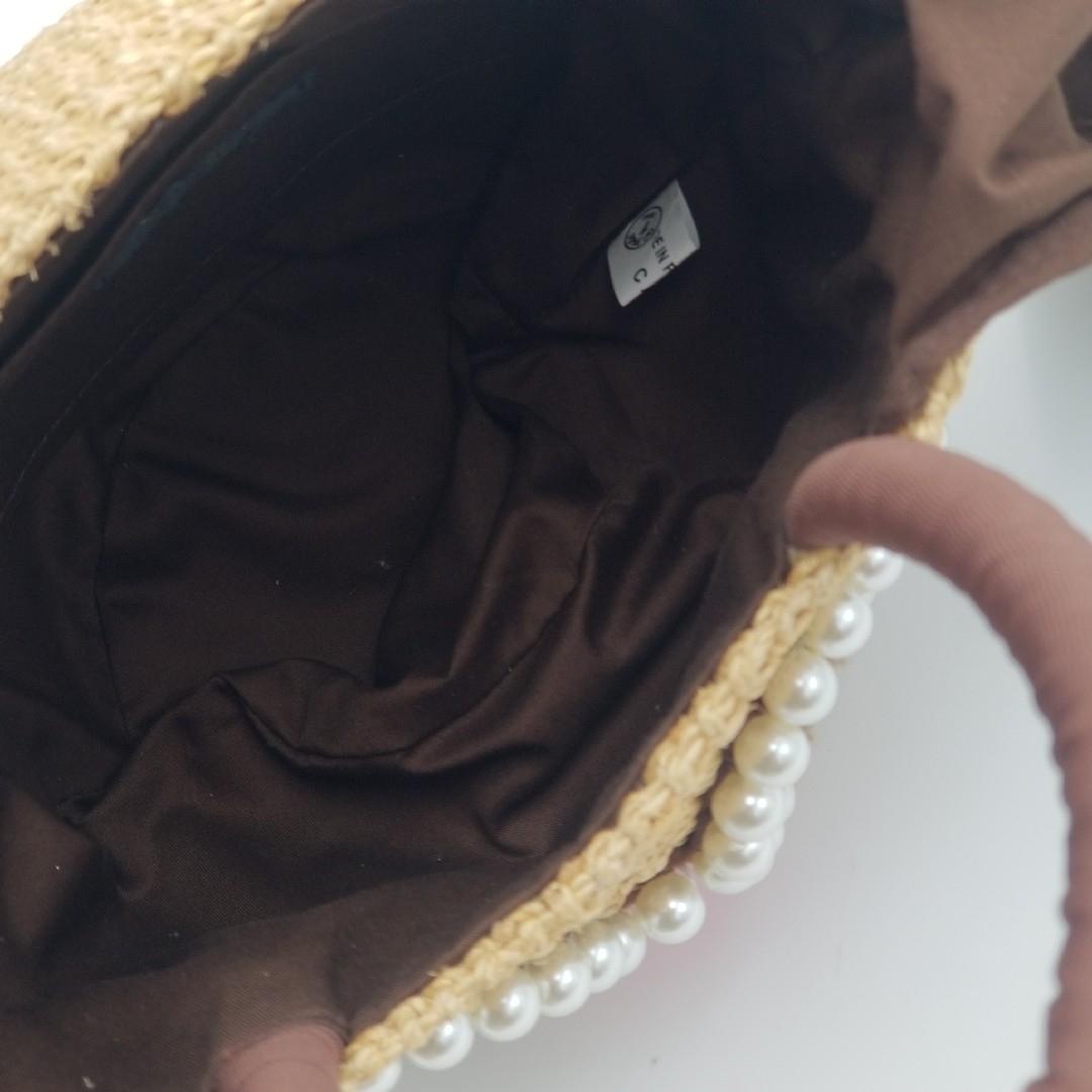 未使用級 a-jolie アジョリー カゴバッグ 籠 ハンドバッグ