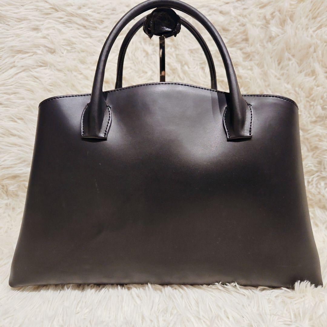 美品 イアクッチ 2way ハンドバッグ ショルダーバッグ ブラック ベラール