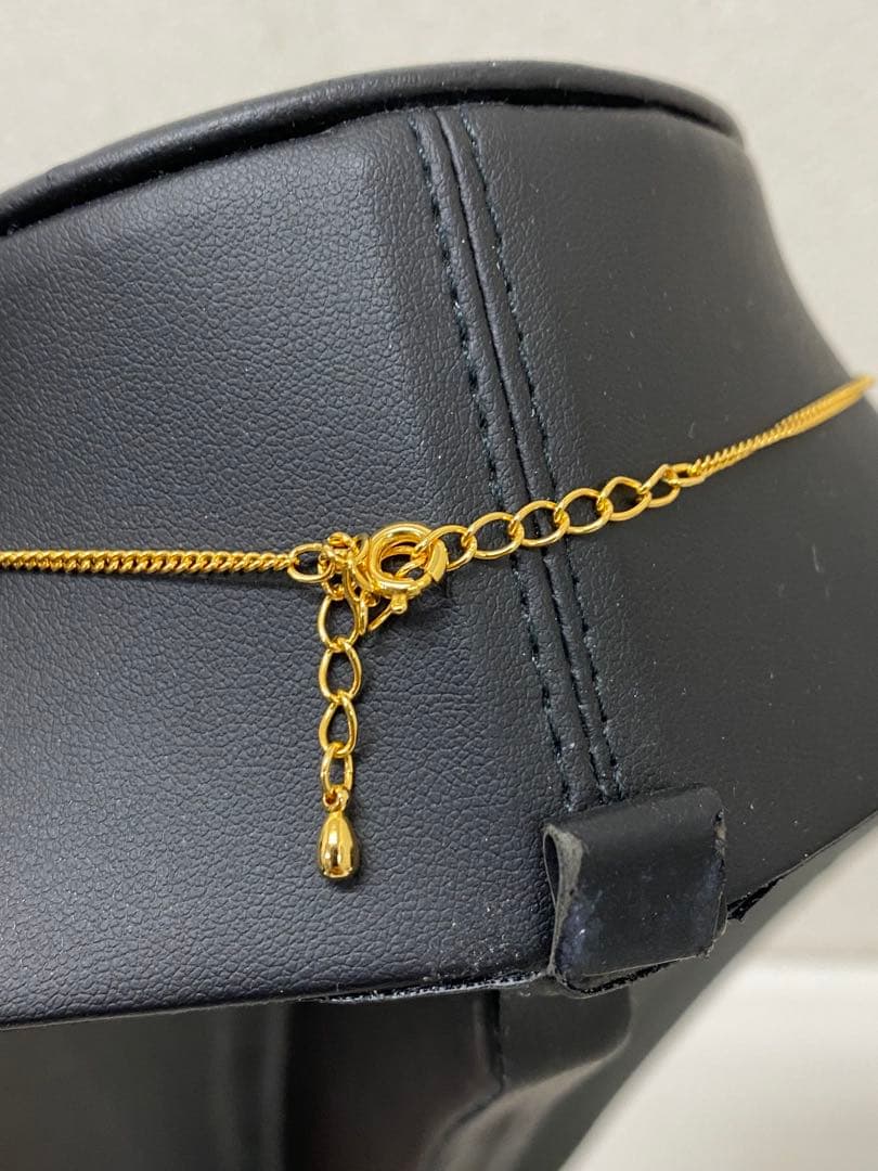 3-3328 二階堂 砂金 ネックレス ゴールド 桐箱 証明書付き