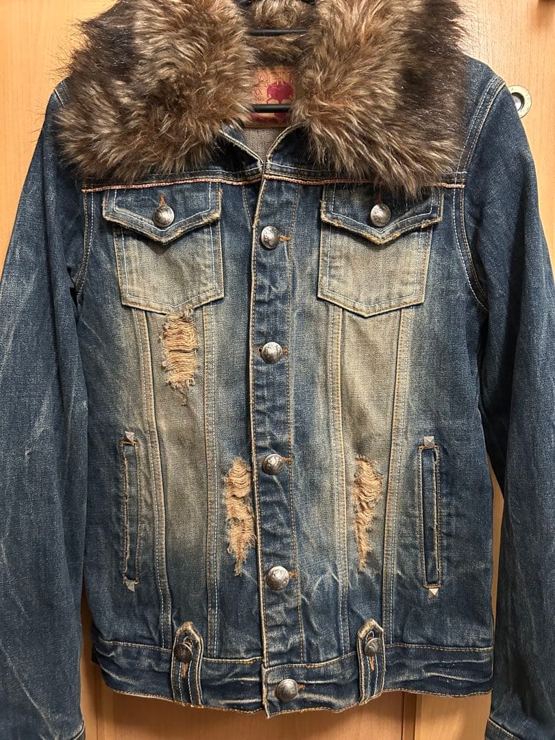 ジャケット・アウター 00s LAGUST denim jacket japanese label