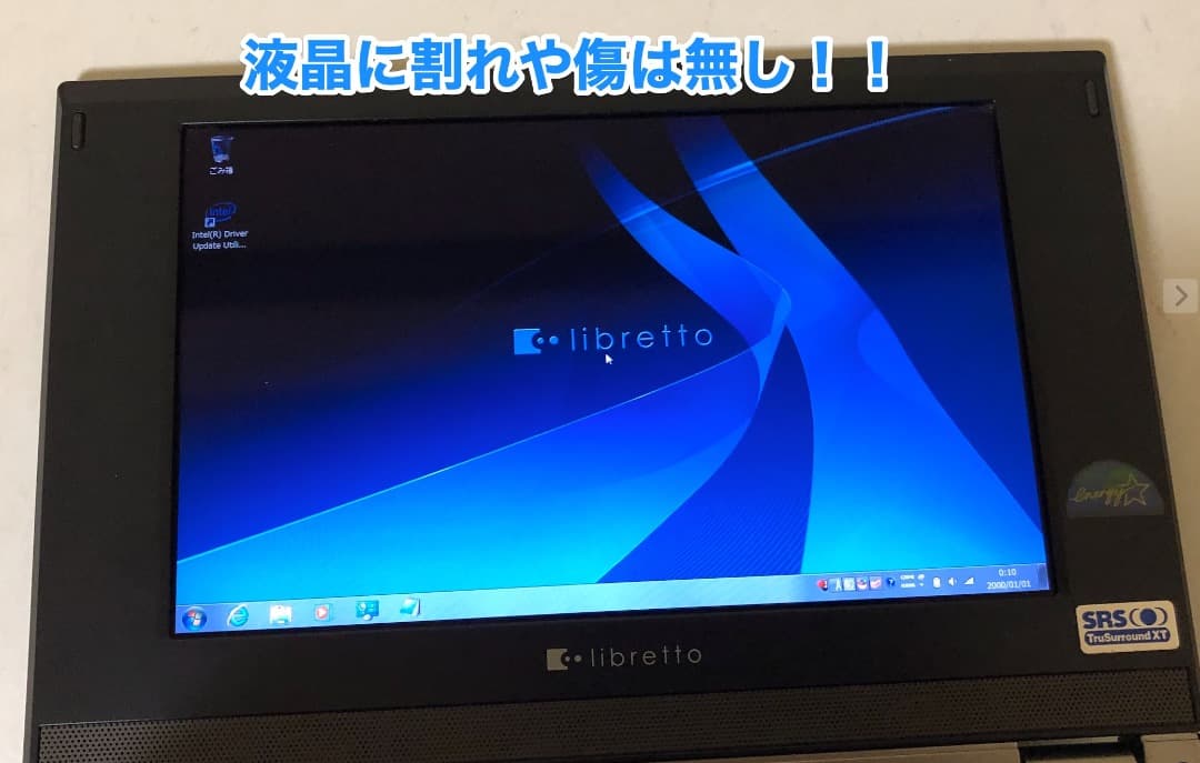 東芝 libretto U100 7.2 DVD モバイル ミニ ノート PC