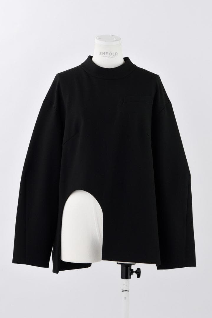 美品 ENFOLD 25SS CIRCLE-HEM PULLOVER 38