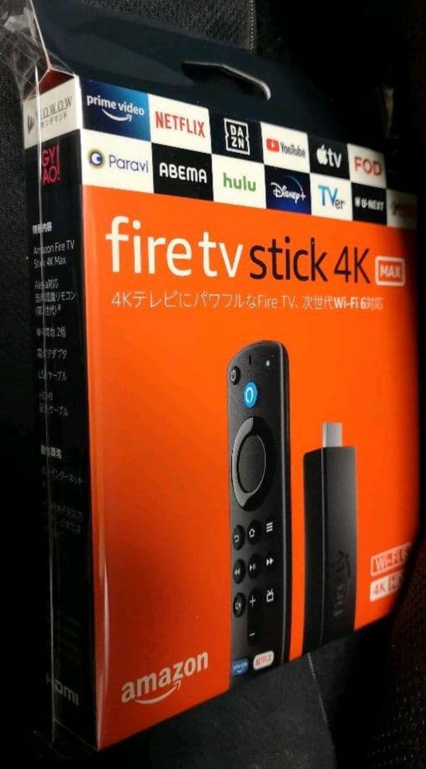 新品 Fire TV Stick 4K Max (第3世代音声認識リモコン)