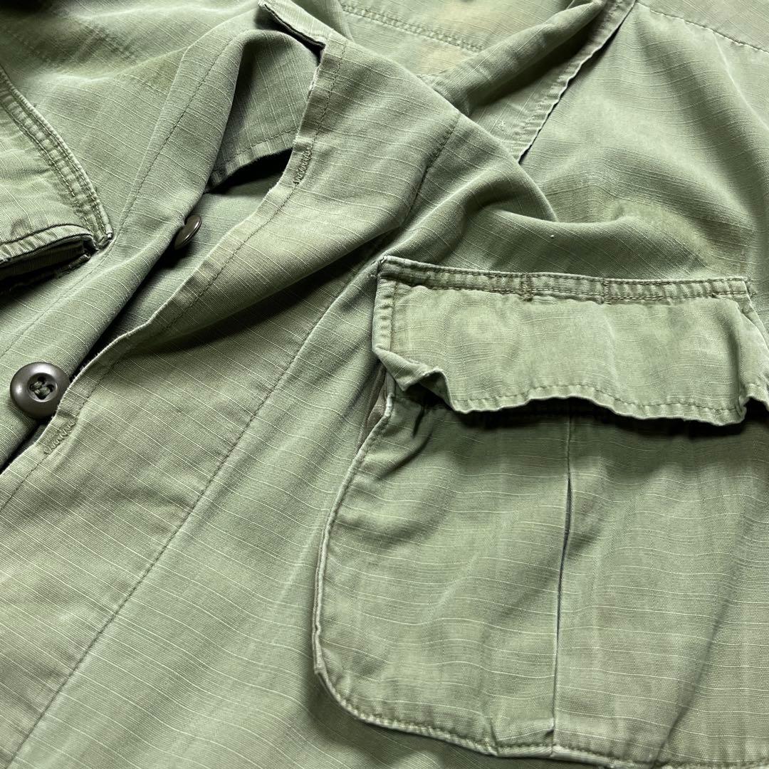 60s ジャングルファティーグ 実物 アメリカ軍 S-R