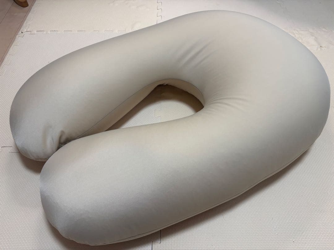 【送料無料】ヨギボーサポート アクアブルー U字型ビーズクッション