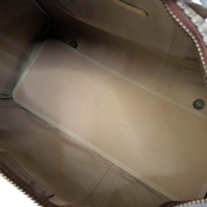 【極美品】ポロラルフローレン ボストンバッグ 千鳥柄 2way PVC レザー