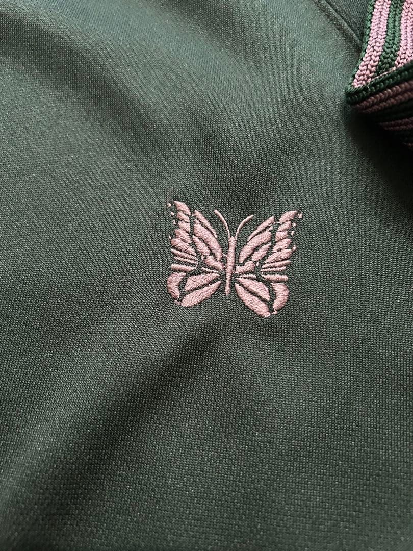 な*ゅ様 ニードルズ NEEDLES トラック クルーネック シャツ ポリスムー