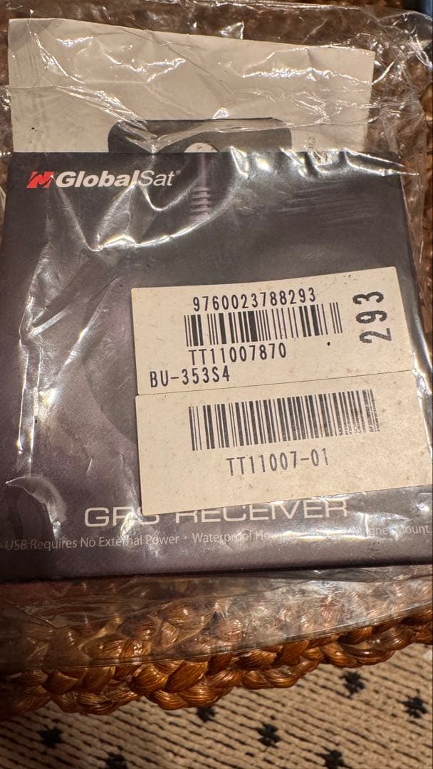 新品未開封GPSレシーバー（windows用）