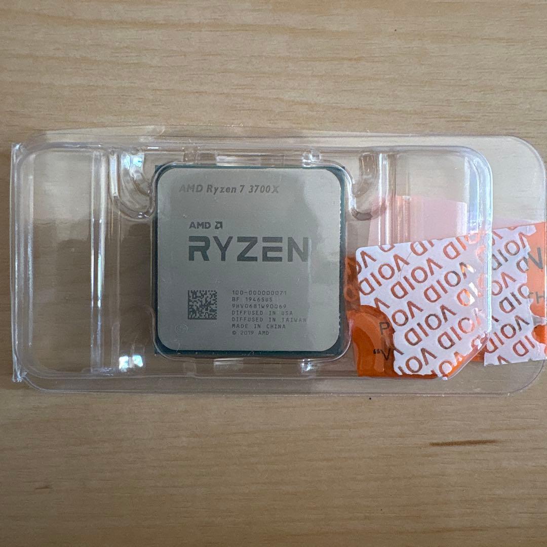 AMD Ryzen 7 3700X CPU 箱無し