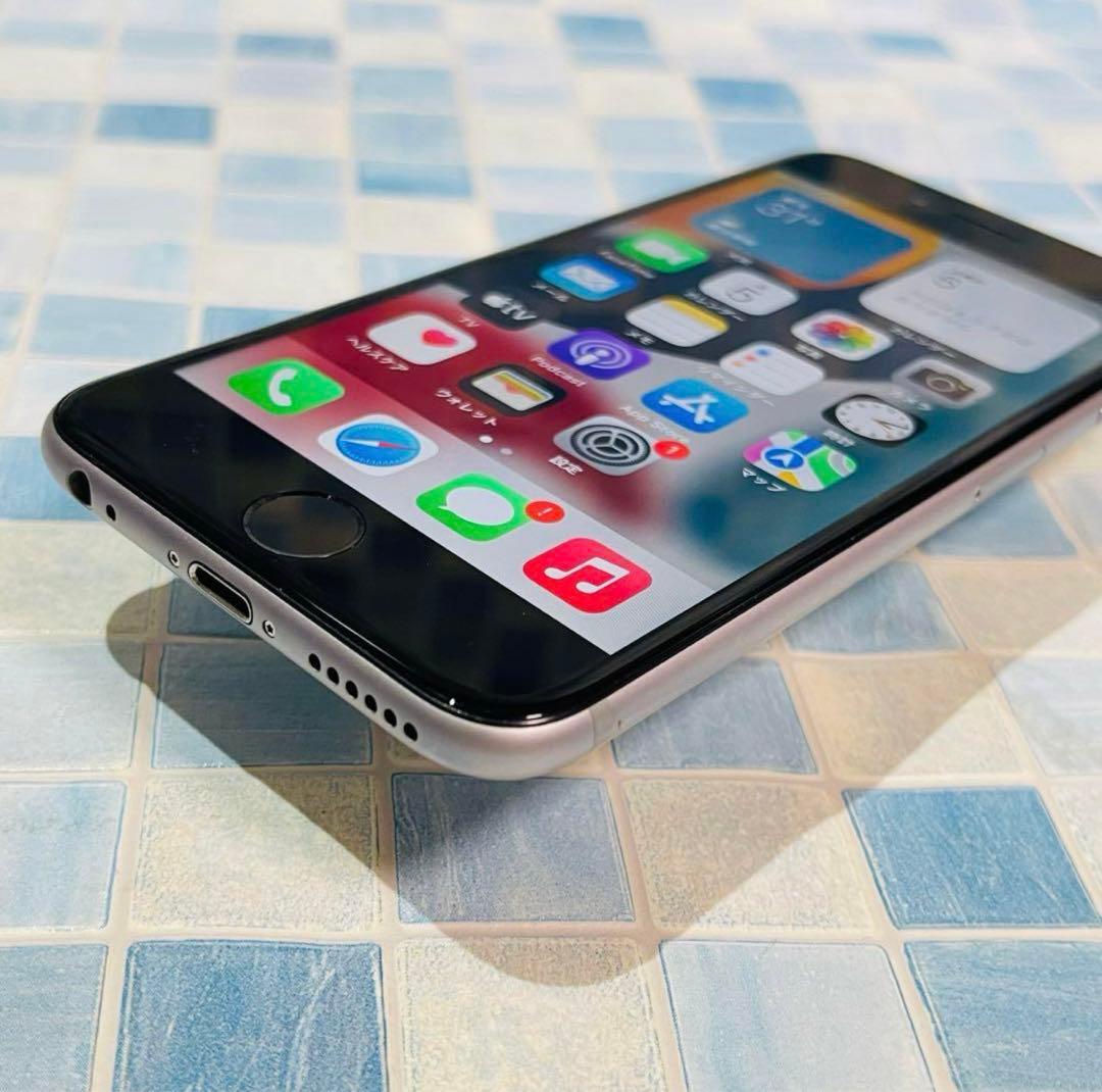 SIMフリー iPhone6s 32GB 200 シルバー 電池良好