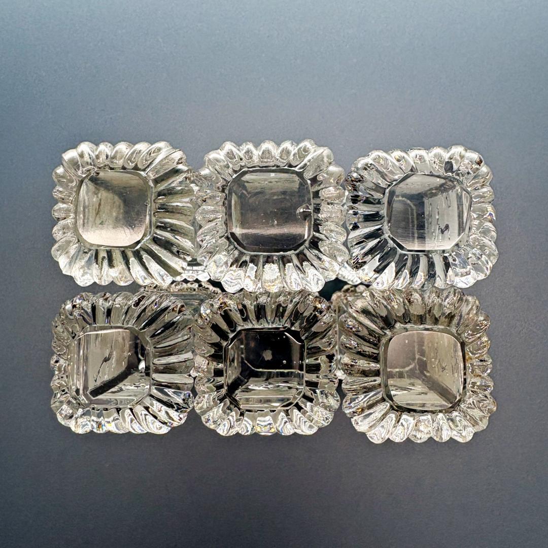 レア オールド バカラ ルネッサンス デポリ ナイフレスト 6本 セット 箸置き