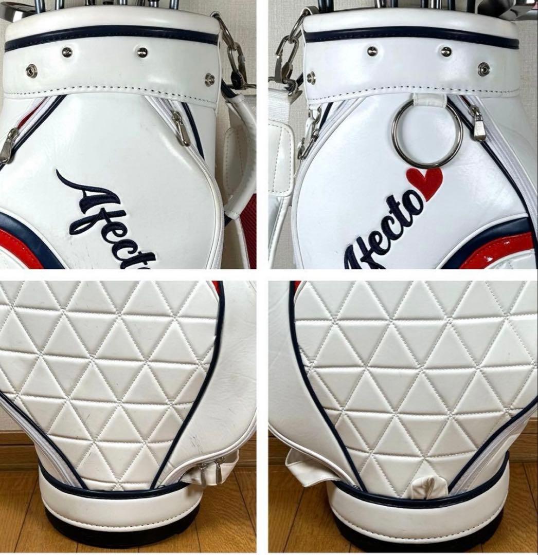 本格派　レディースゴルフクラブ　10本　セット　TURUYA キャディバッグ