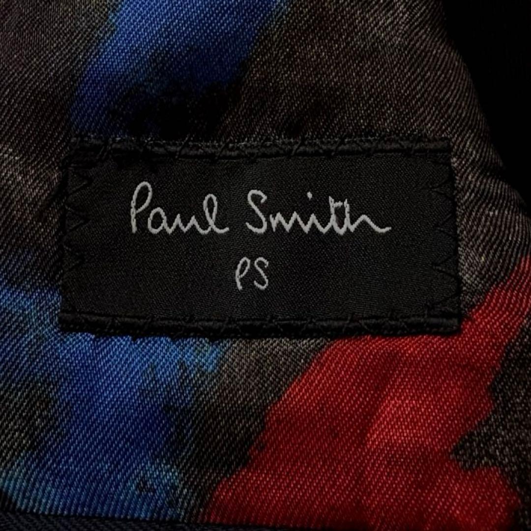 ★総柄★ ポールスミス テーラードジャケット ピークドラペル ポルトガル製 L