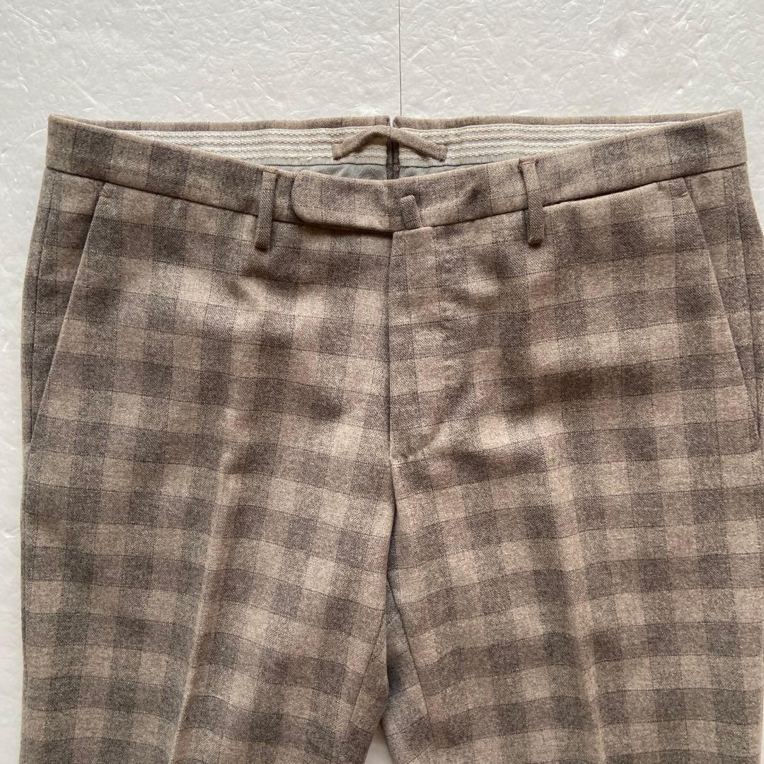 秋冬　美品　イタリアINCOTEX インコテックス　ウールスラックス　ジャケパン