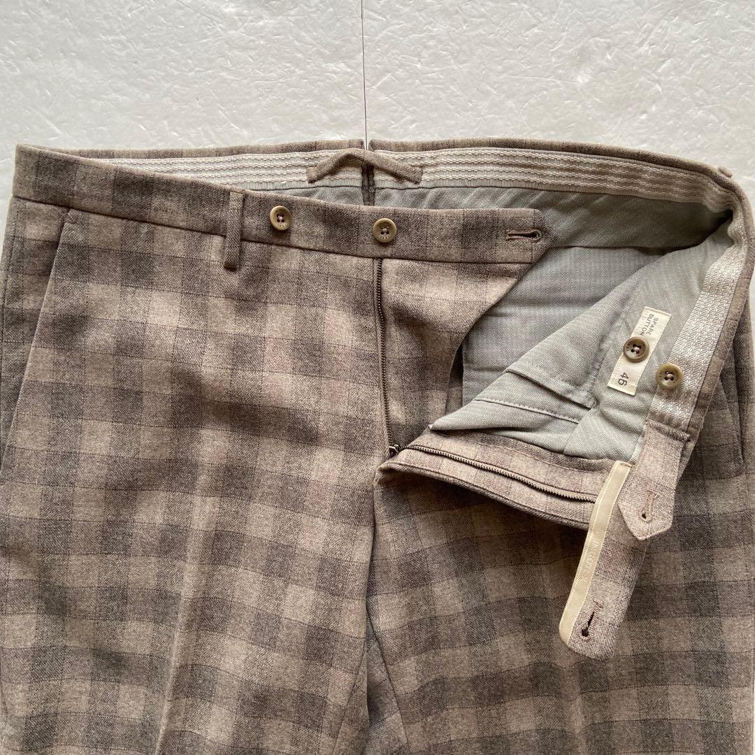 秋冬　美品　イタリアINCOTEX インコテックス　ウールスラックス　ジャケパン