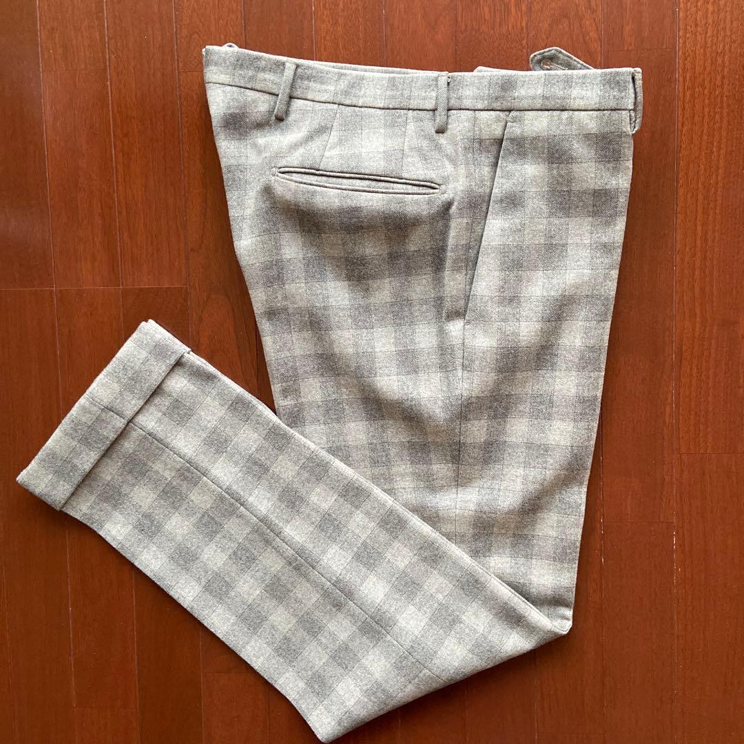 秋冬　美品　イタリアINCOTEX インコテックス　ウールスラックス　ジャケパン