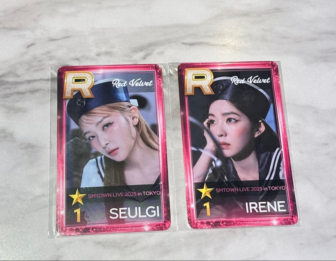 タレントカード smtown superstar redvelvet