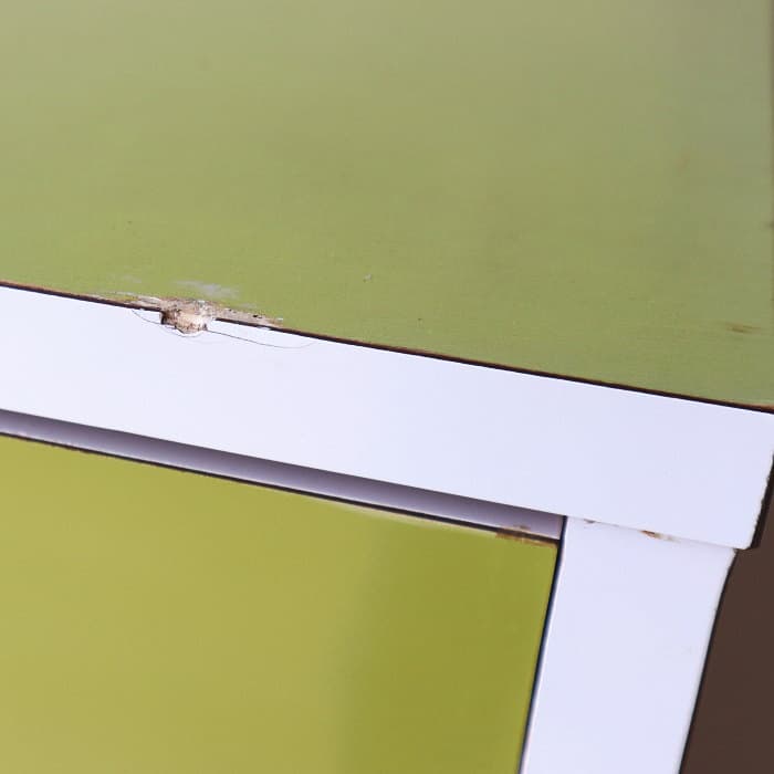 アンティーク レトロポップ 7段 チェスト 昭和レトロ スペースエイジ グリーン