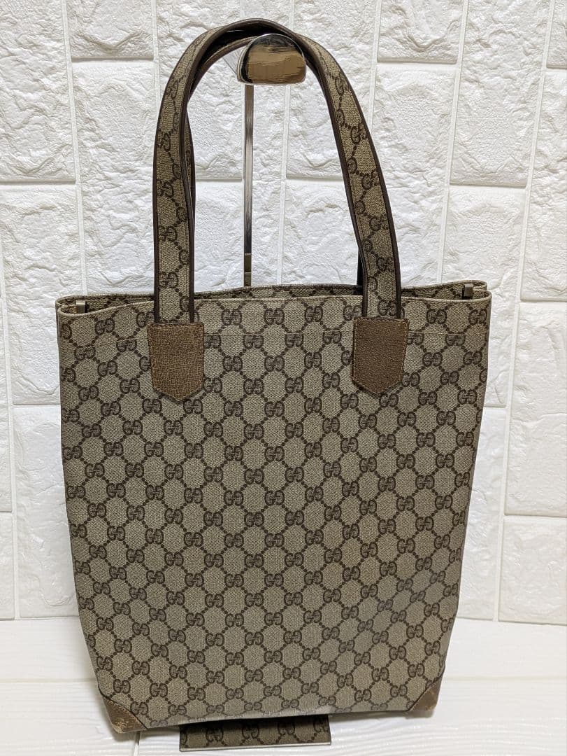 GG柄トートバッグ ブラウン系